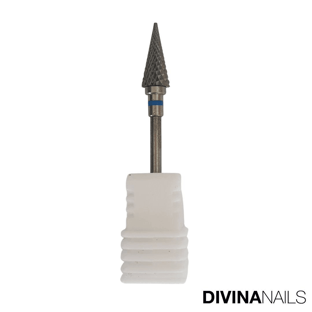 CONO STEEL TIP - Punta fresa per rimozione semipermanente, gel e acrilico - Divina Nails