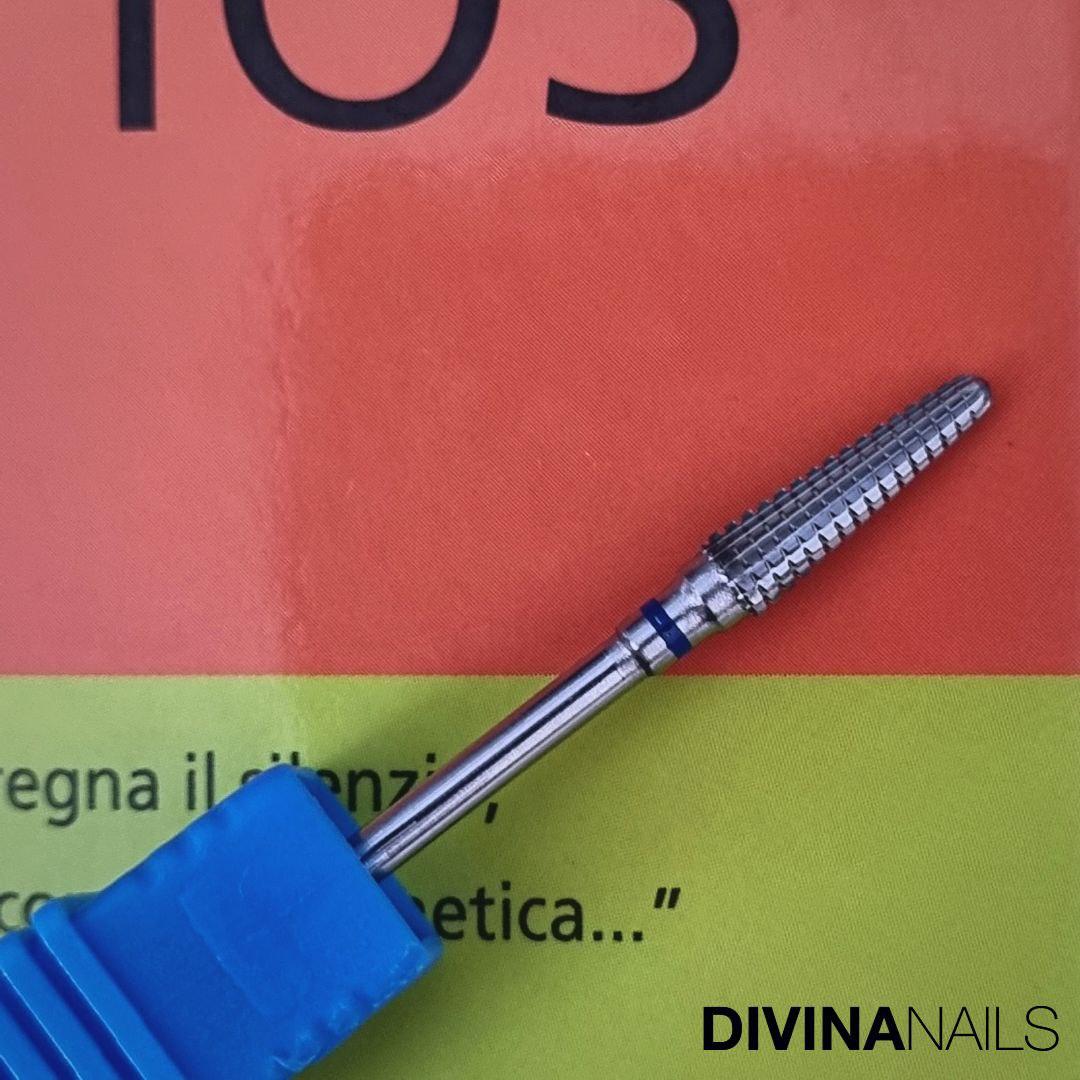 INOX HORN - Punta fresa per rimozione e definizione semipermanente, gel e acrilico - Divina Nails