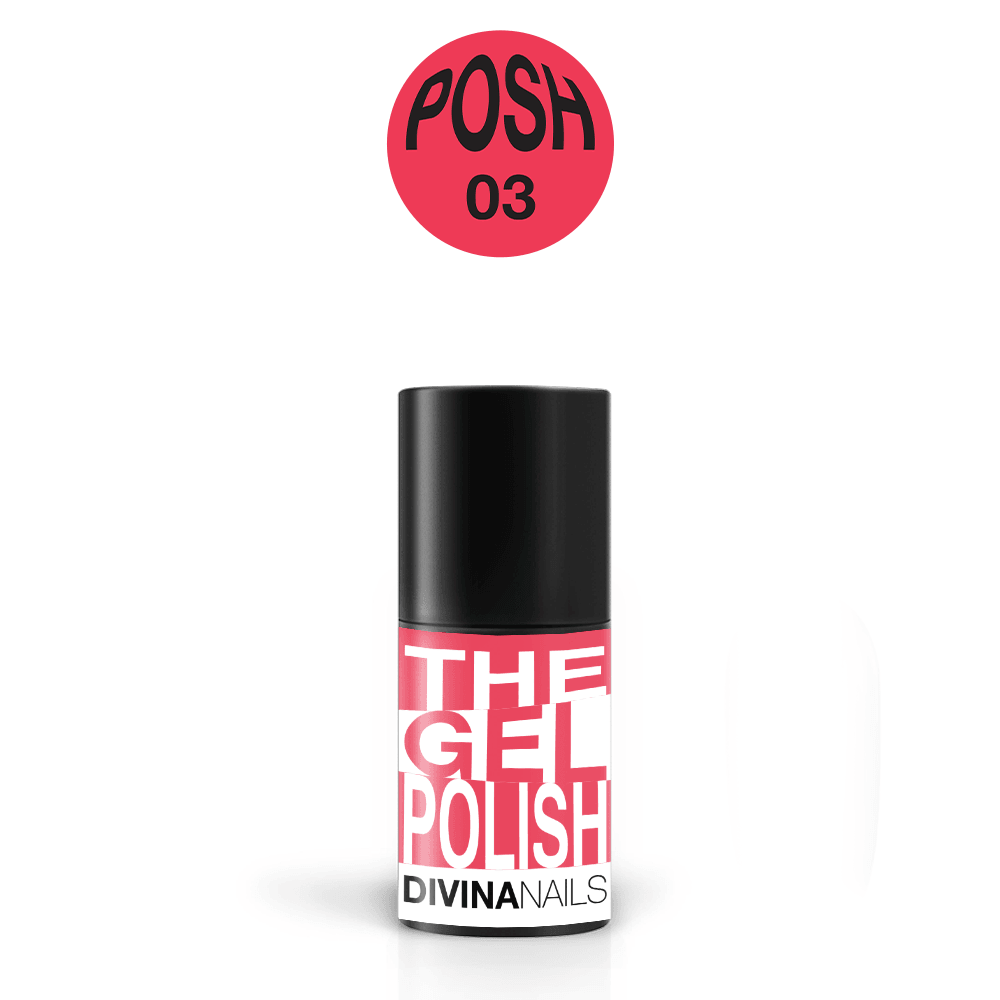 THE GEL POLISH - 03 POSH - Semipermanente per unghie da 8ml - Divina Nails