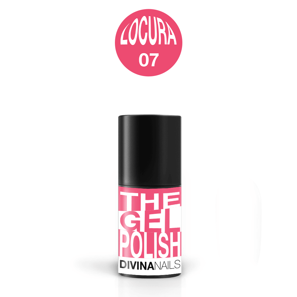 THE GEL POLISH - 07 LOCURA - Semipermanente per unghie da 8ml