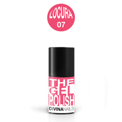 THE GEL POLISH - 07 LOCURA - Semipermanente per unghie da 8ml